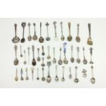 Lot 40 Silver Souvenir Spoons