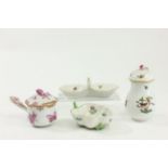 Lot 4 Pieces of Herend Porcelain