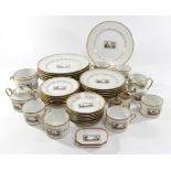 Richard Ginori Porcelain Partial Dinnerware Set