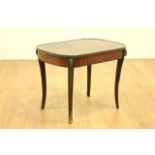 Louis XV Style Inlaid Bronze Mounted Coffee Table