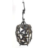 Chinese Bronze Lantern/Fixture