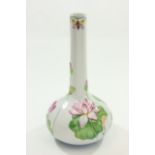 Herend Porcelain Art Nouveau Floral Decorated Vase