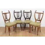 Set 4 Regency Chairs