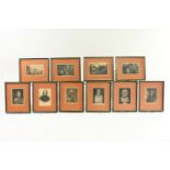 10 Framed Prints, Various Subjects