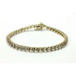 14K Gold & Diamond Tennis Bracelet