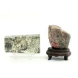 Rock Crystal & Chicken Bloodstone