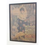 "La Famille" French Lithograph/Poster