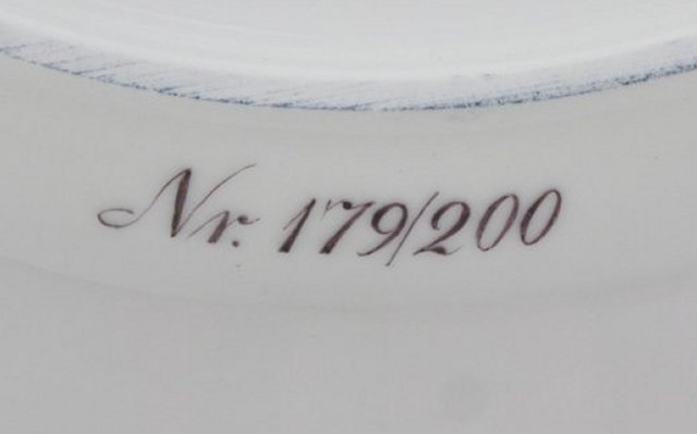 Royal Copenhagen Porcelain Limited Edition Charger - Image 4 of 4