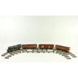 Group Lot of 4 Lionel Trains & 12 Tracks