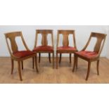 Set 4 Regency Style Side Chairs