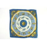 Hermès Paris "Astrologie" Silk Scarf