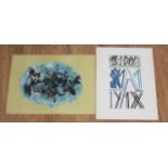 Riccardo Licata & Leon Zack, 2 Lithographs