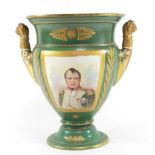 19th Century French Empire Porcelain Vase