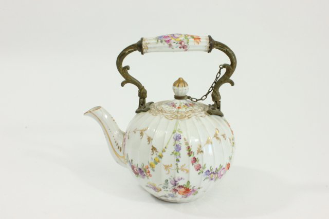 Group Lot Dresden & Limoges Porcelain Pieces - Image 8 of 9