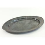 Oval Silverplated Serving Tray by Gorham