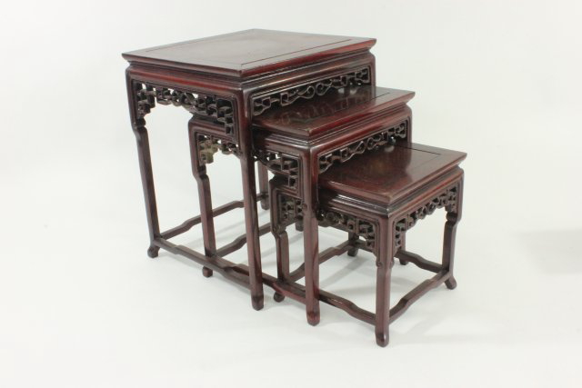 Chinese Lot of Pedestals & Stands - Image 2 of 7