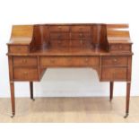 Skully & Skully Mahogany Carlton House Desk