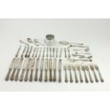 Lot of Silverplated Flatware Pieces