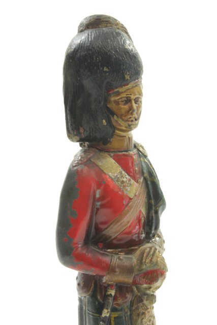 Patinated Figural Scottish Match Striker - Image 3 of 5