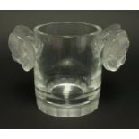 Lalique Anemone Champagne Bucket