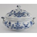 Meissen Blue Onion Covered Tureen