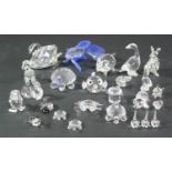 Lot of 25 Swarovski Crystal Glass Figurines