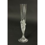 Erte Glass Champagne Flute