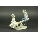 Lladro Figurine "Seesaw"