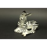 Russian Porcelain Zebra