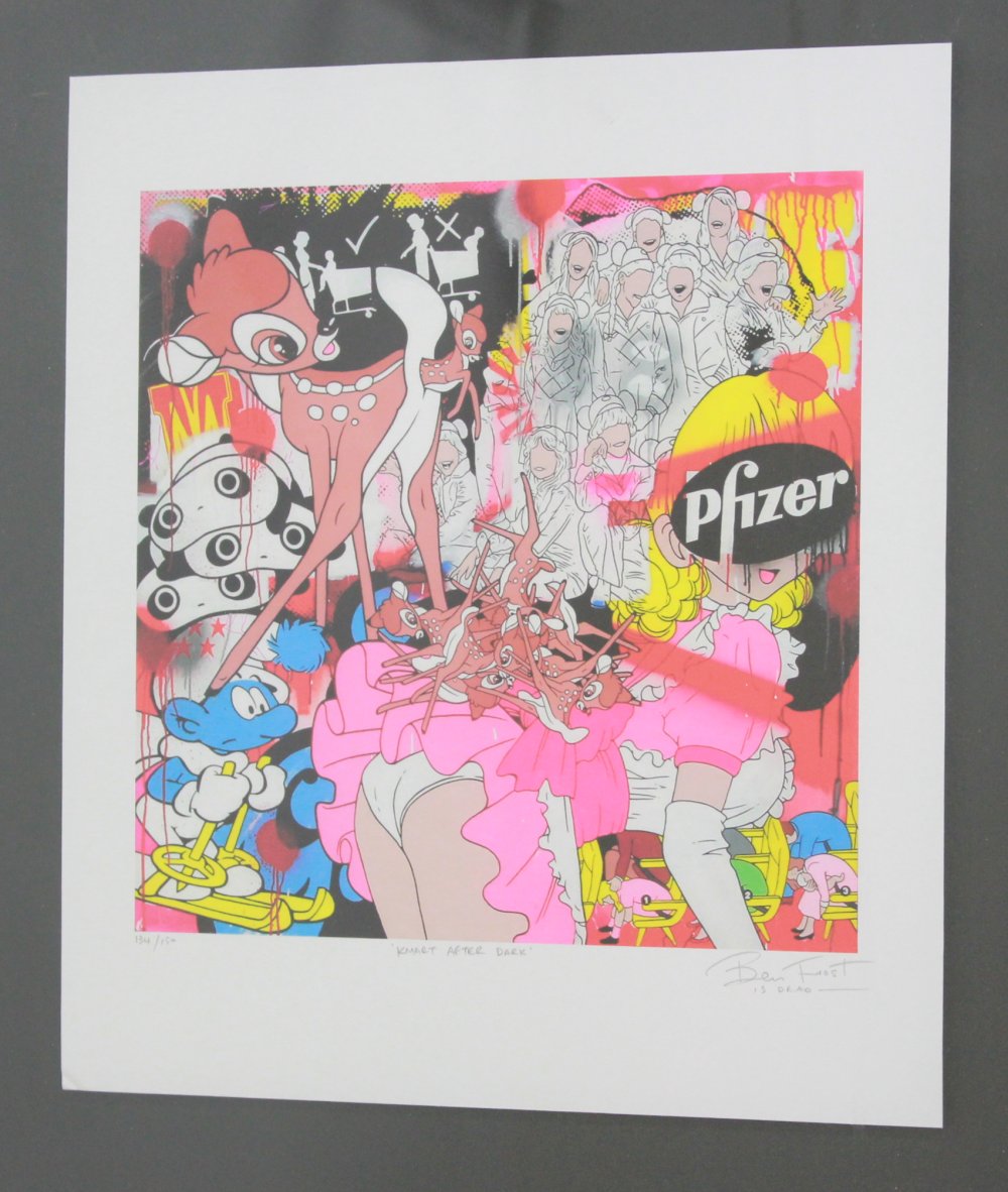 Ben Frost, "Kmart After Dark" & Psycho Poster - Image 4 of 7