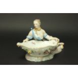 19th C. Meissen Female Figural Sweet Meat Dish