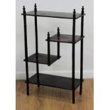 Japanese Lacquer Etagere