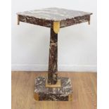 :Rouge Revolving Marble Pedestal