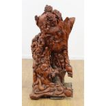 Chinese Carved Wood Figurine