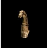 Medieval Horse-Headed Vessel Spout