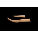 Stone Age Antler Tool Pair