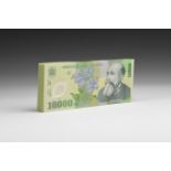 Romania - 2000-2001 - 10000 Lei Banknotes [100]