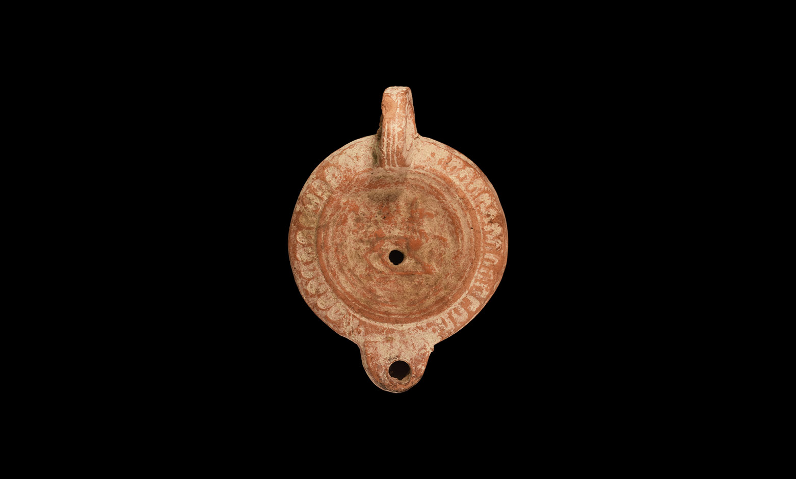 Roman Oil Lamp with Gryphon