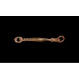 Viking Laten Inlaid Key