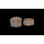 Medieval Tailor's Thimble Pair