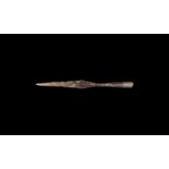 Viking Decorated Socketted Spearhead