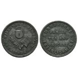 19th Century - Rushbrook - 1844 - Tea ¼d Token