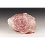 Natural History - Large Rose Quartz Boulder.