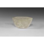 Post Medieval Rock Crystal Bowl