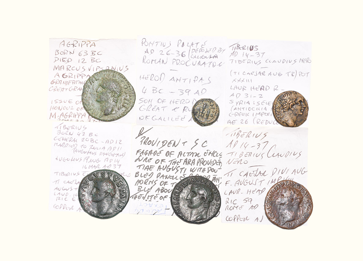 Roman - Agrippa, Augustus and Tiberius - Bronzes [6]