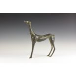 Post Medieval Bronze Dog Statuette