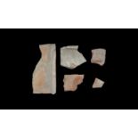 Roman Stamped Legionary Tile Fragment Group