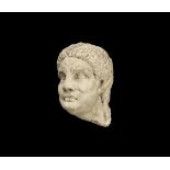 Roman Style Marble Head