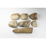 Stone Age Polished Axehead Group