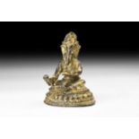 Indian Style Gilt Statuette.